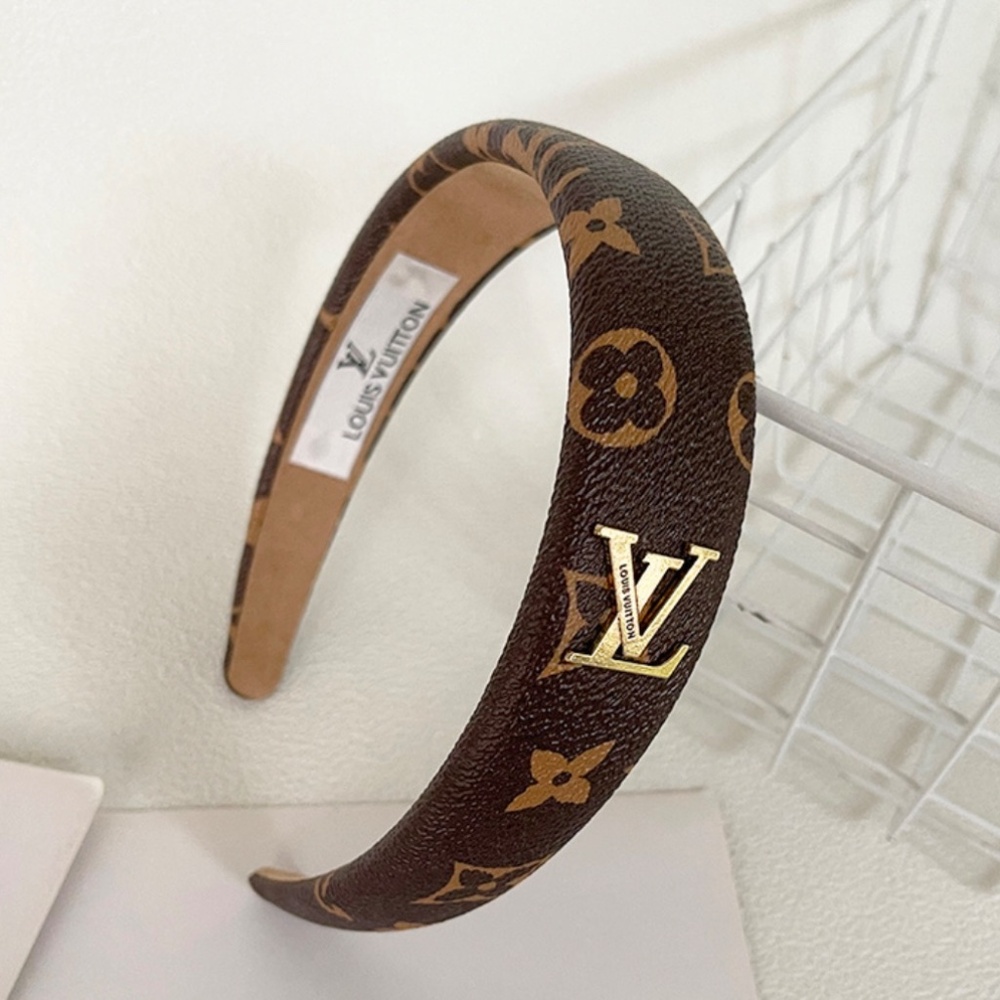 Headband with Gold emblem (1)